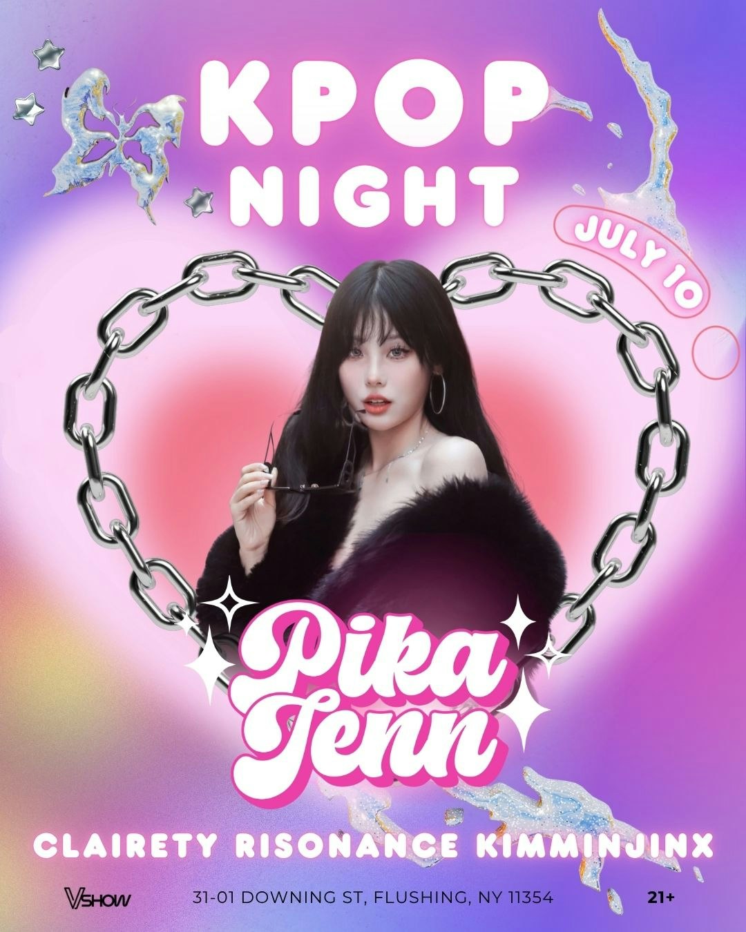 VShow Presents: KPOP Night with PIKAJENN Tickets | $12.36 | 10 Jul
