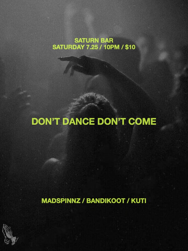 Pleasure Savior's Don't Dance Don't Come