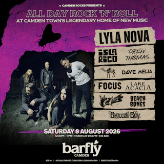 Camden Rocks All Dayer w/ Lyla Nova & more