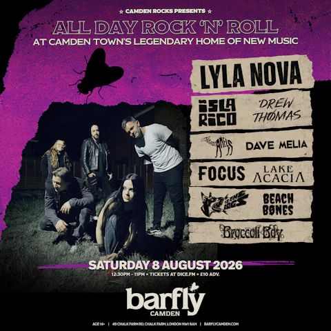 Camden Rocks All Dayer w/ Lyla Nova & more