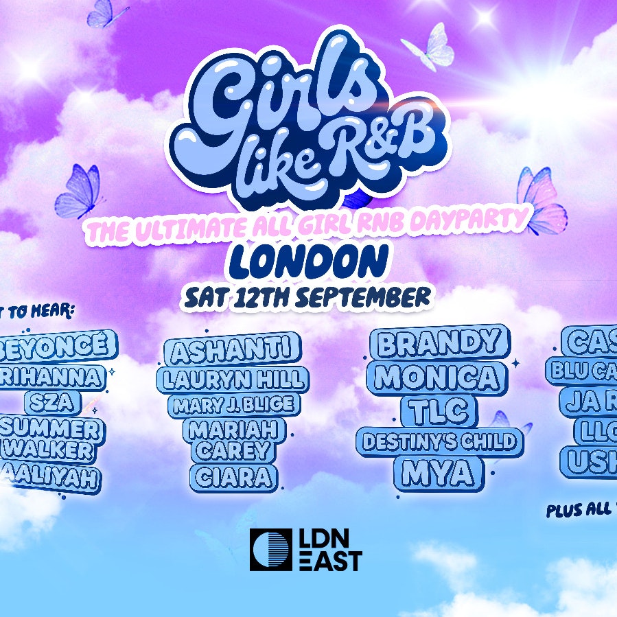 Girls Like R&B - Summer Open-Air Festival - Sat 12th September