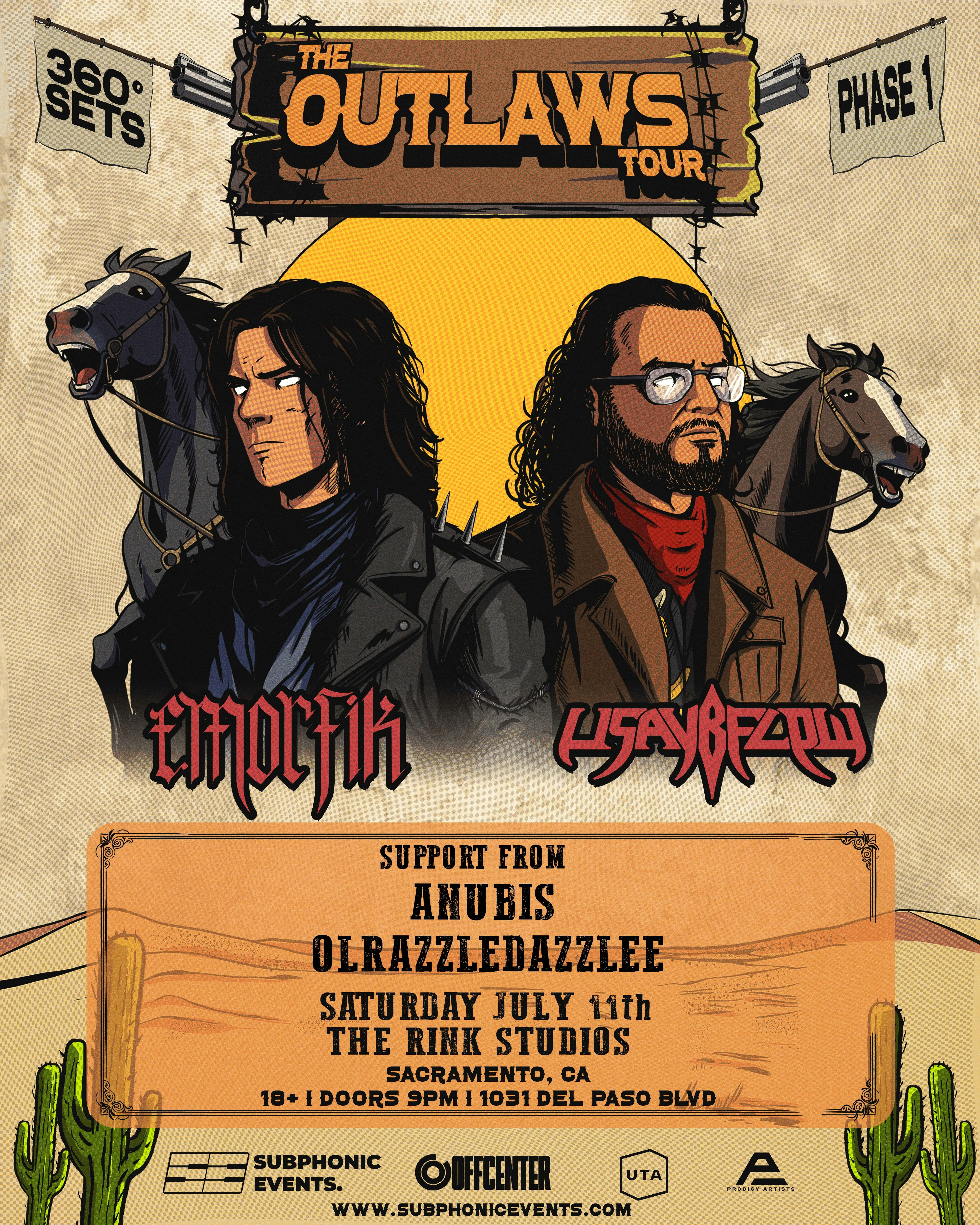 The Outlaws Tour w/ Emorfik & Usaybflow event image