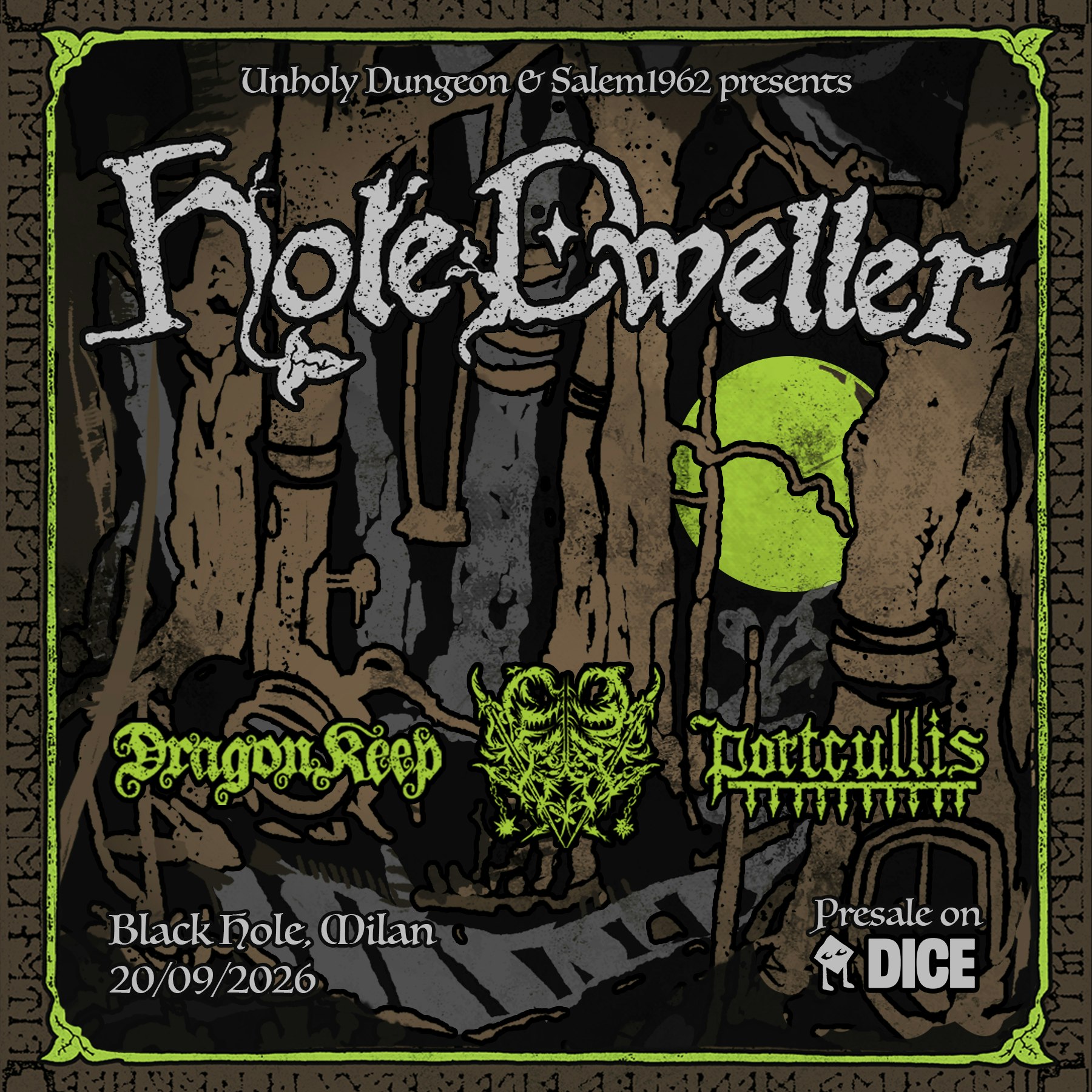 HOLE DWELLER + guests Live In Milan