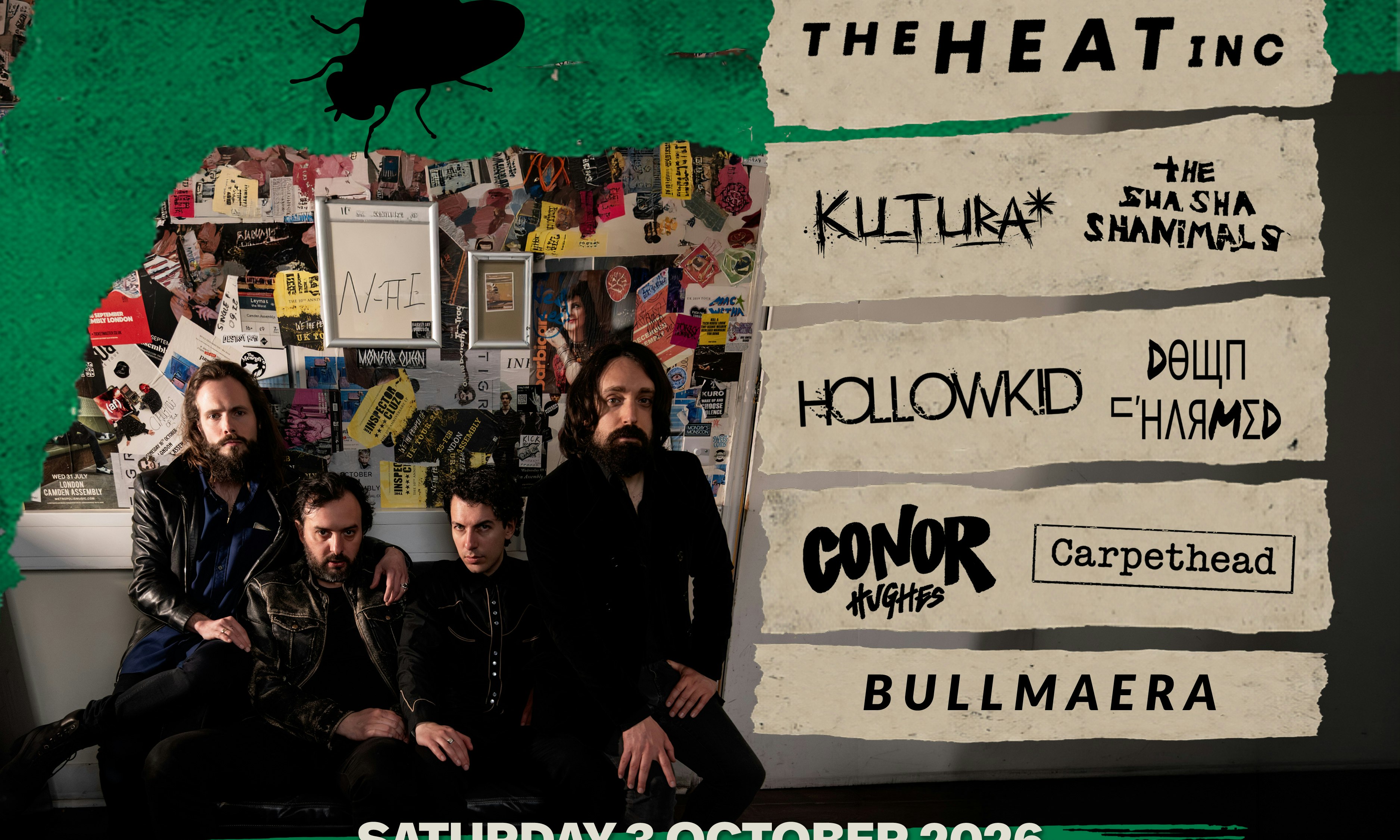 Camden Rocks All Dayer w/ The Heat Inc & more