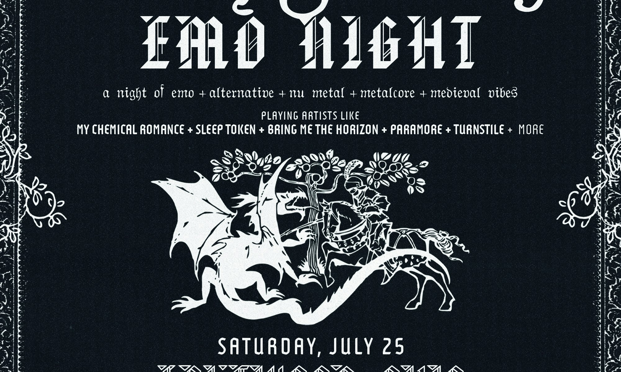 Dark Fantasy Emo Night