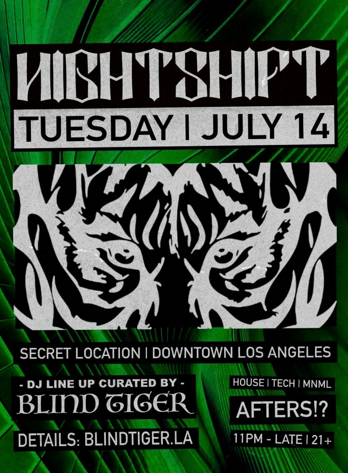 Nightshift Afterhours Tickets | From Free | 14 Jul @ The Lexington