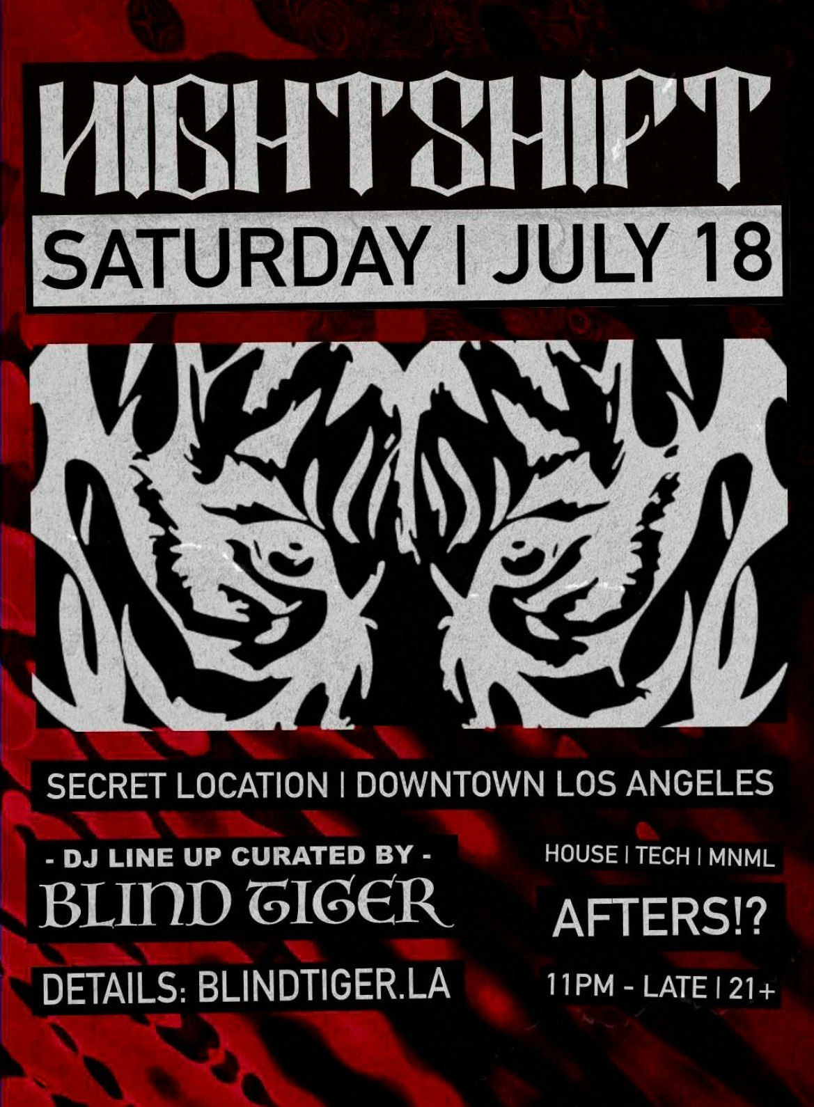 Nightshift Afterhours Tickets | From Free | 18 Jul @ The Lexington