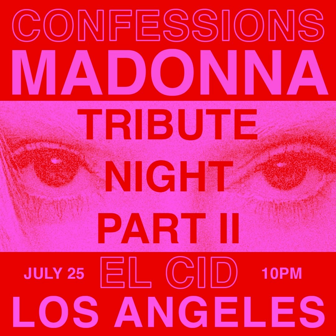 CONFESSIONS: Madonna Tribute Night