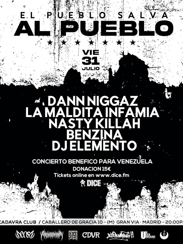 Concierto Solidario “El pueblo salva al pueblo”