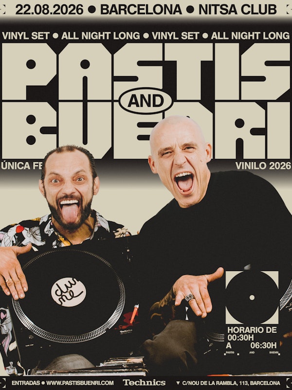 Pastis & Buenri vinyl set all night long