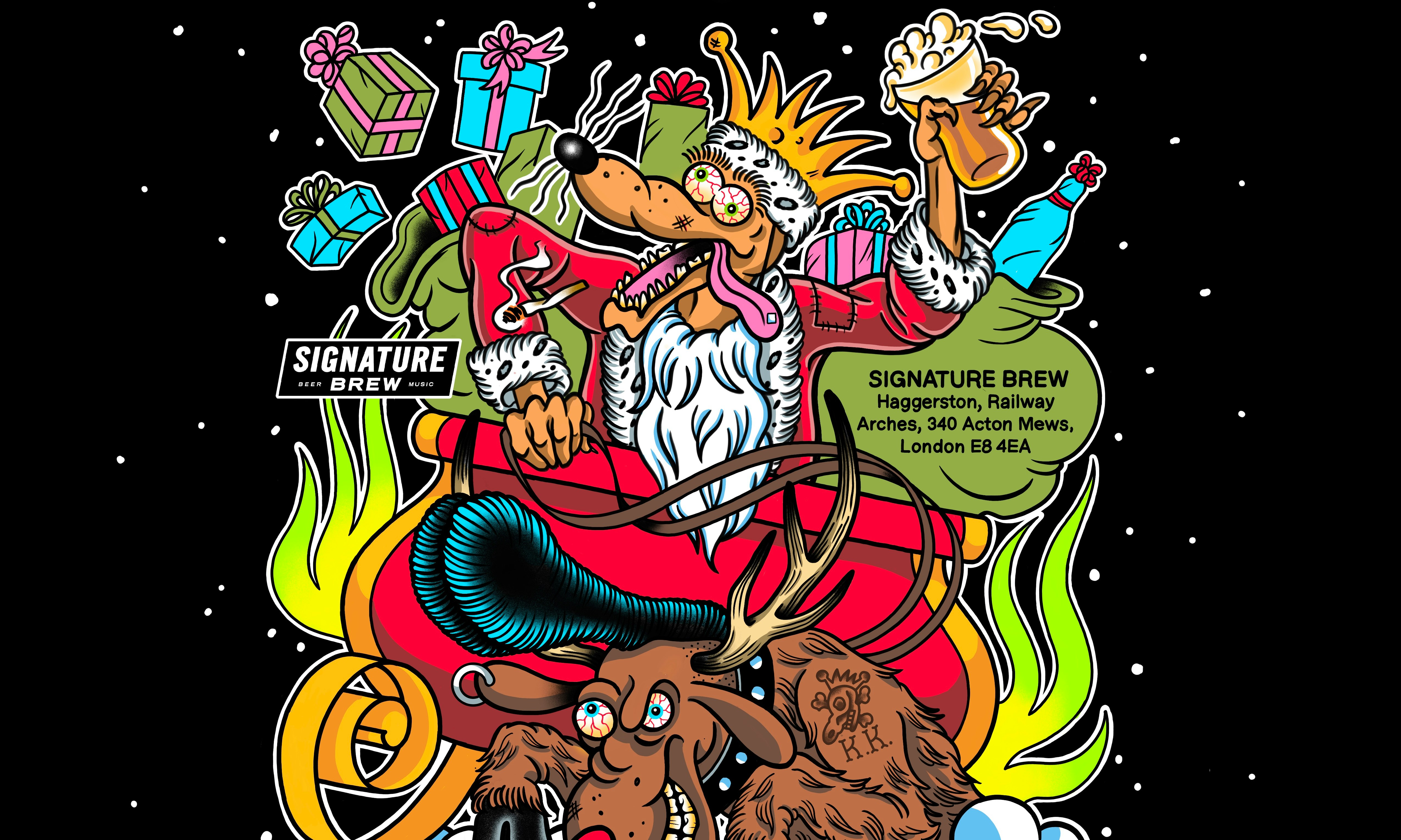 King Kurt's Christmas Pissup in a Brewery | London