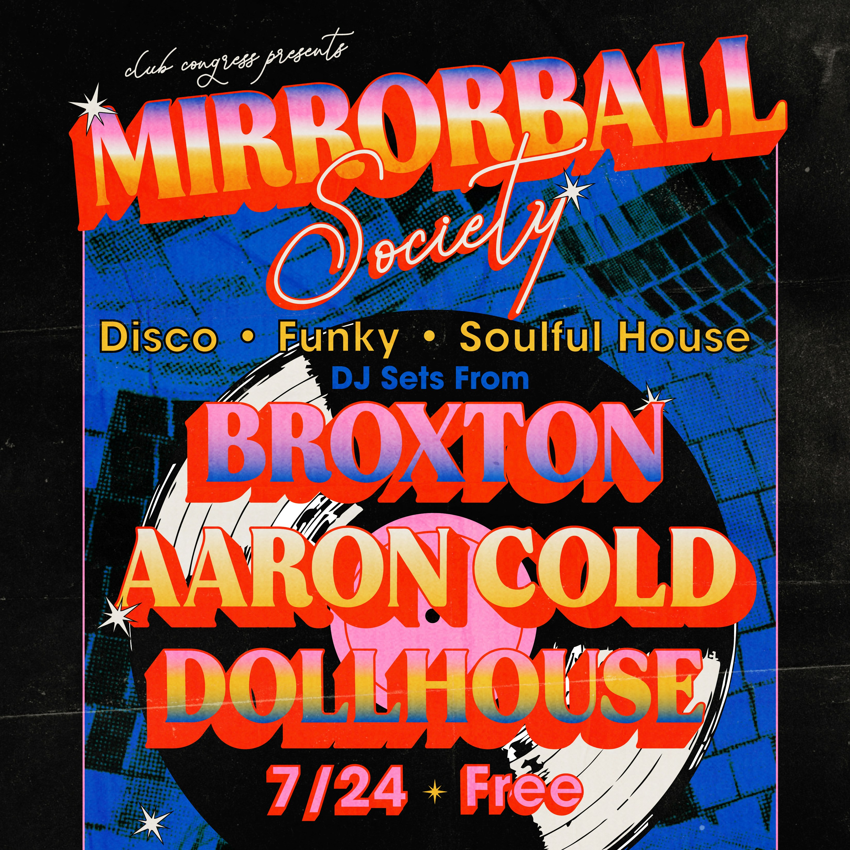 Mirrorball Society Plaza Party