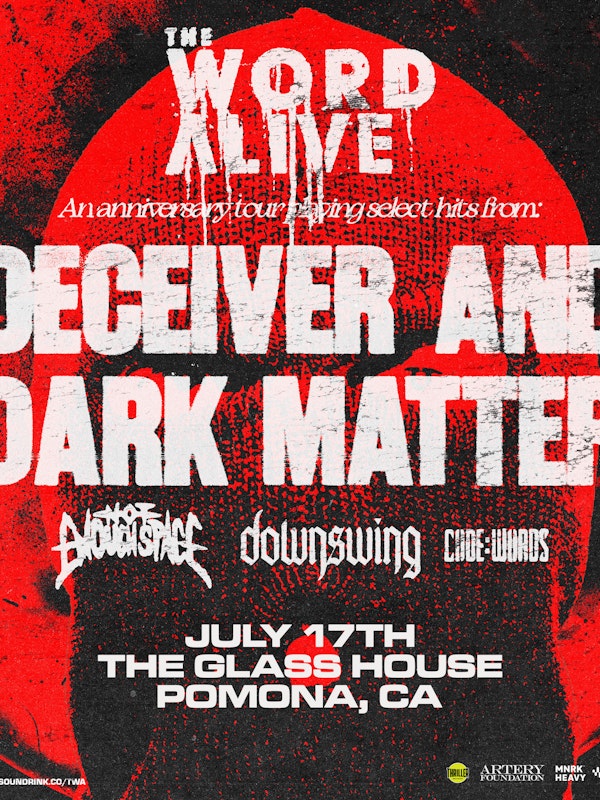 The Word Alive - The Deceiver & Dark Matter Tour