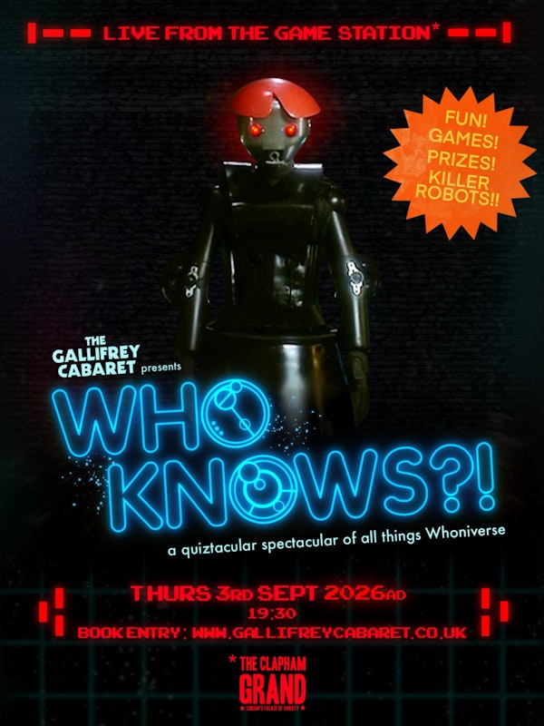 WHO KNOWS?! A Whoniverse Quiztacular