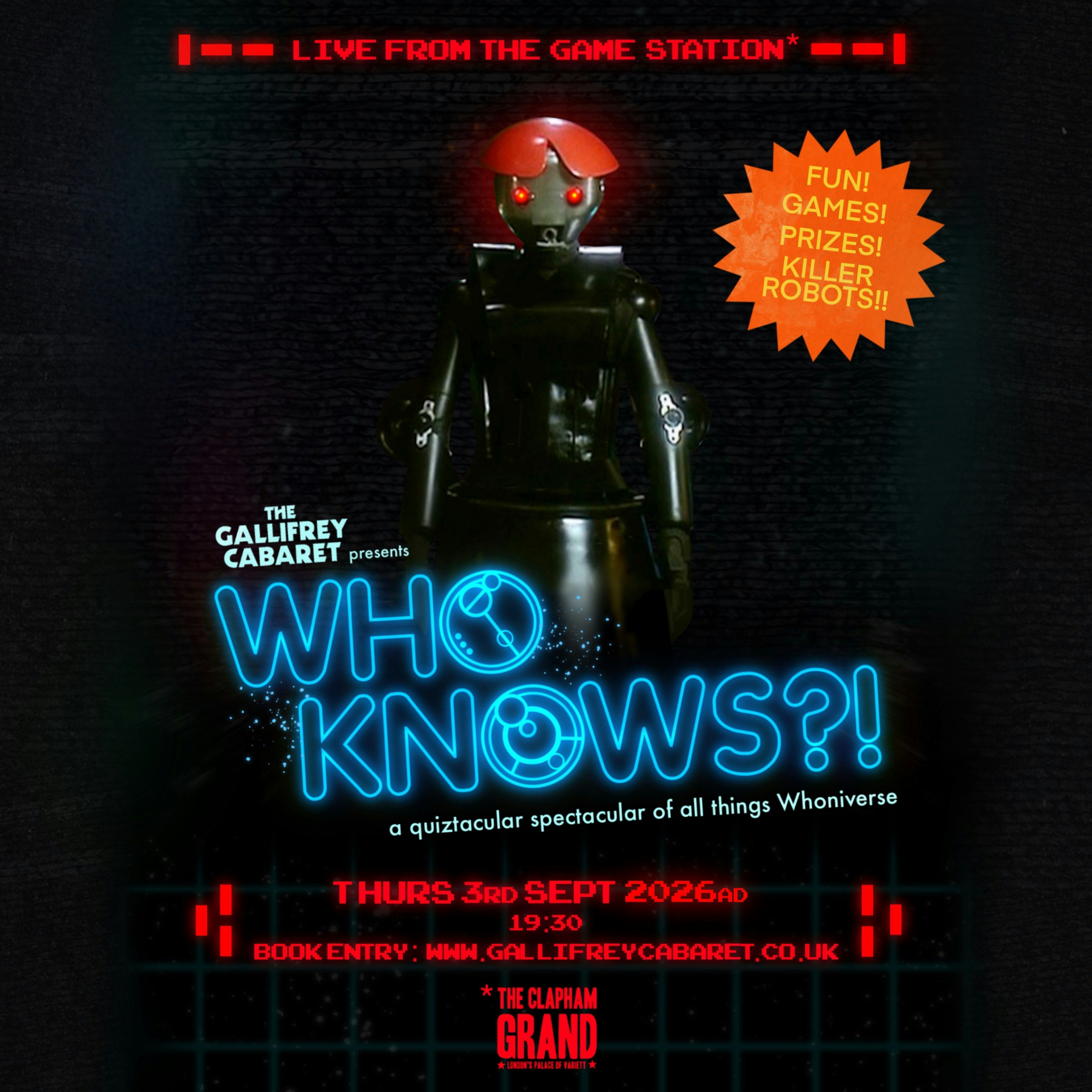 WHO KNOWS?! A Whoniverse Quiztacular