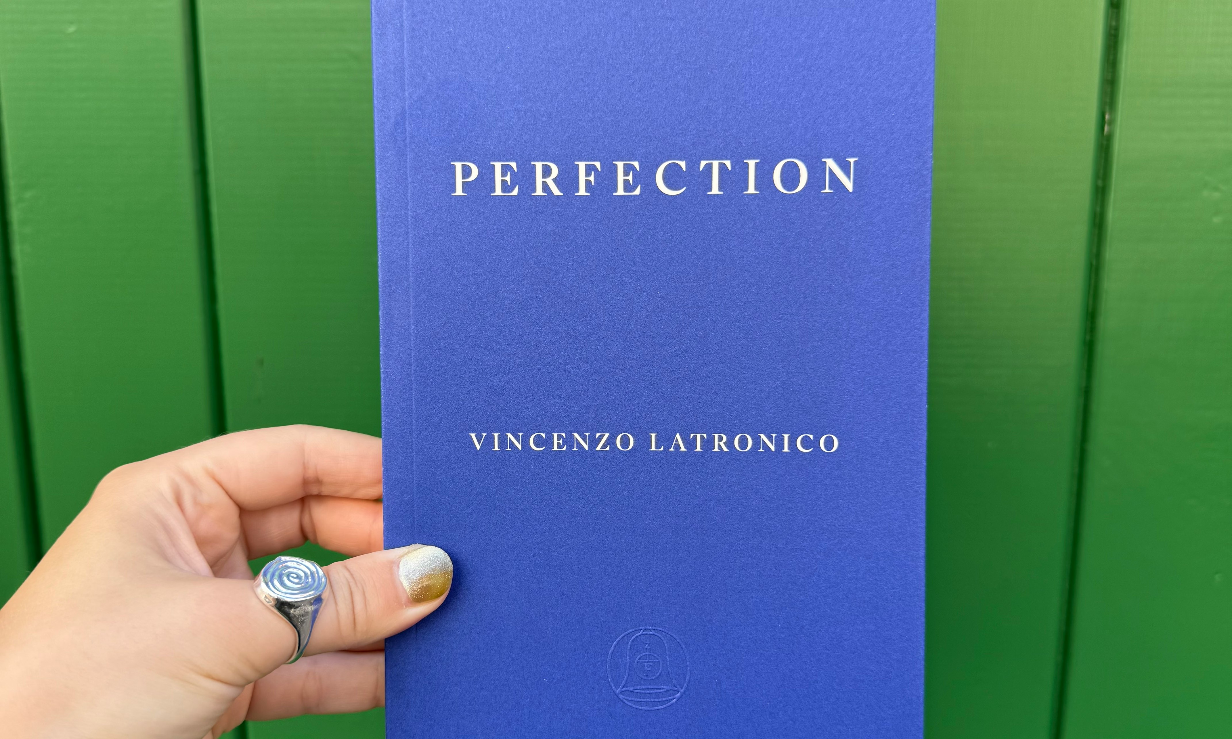 WANDSWORTH BOOK CLUB: Perfection by Vincenzo Latronico