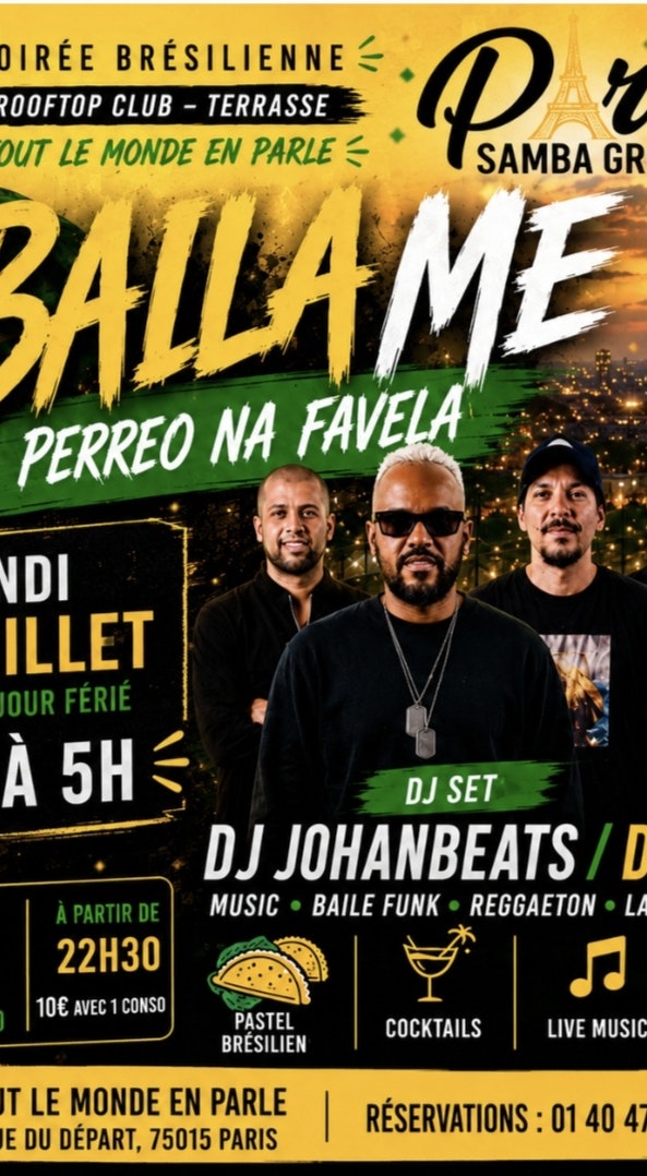 Baila Me Open Air club (veille de jours férié)