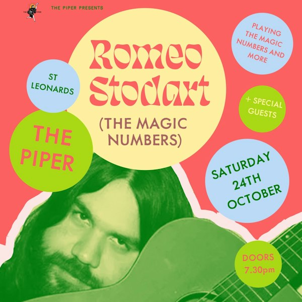 Romeo Stodart plays The Magic Numbers + Trevor Moss & Hannah-Lou