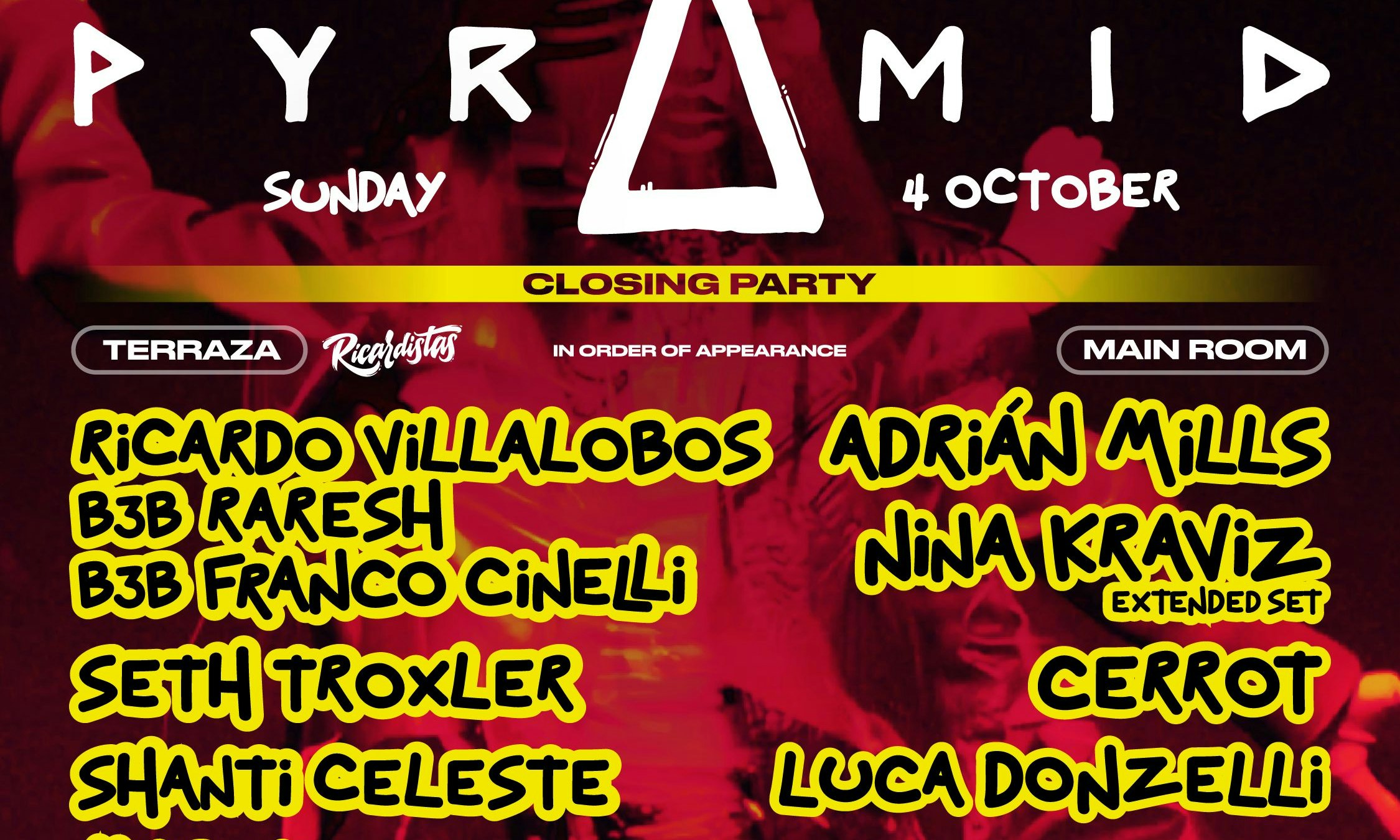 Pyramid Closing Party