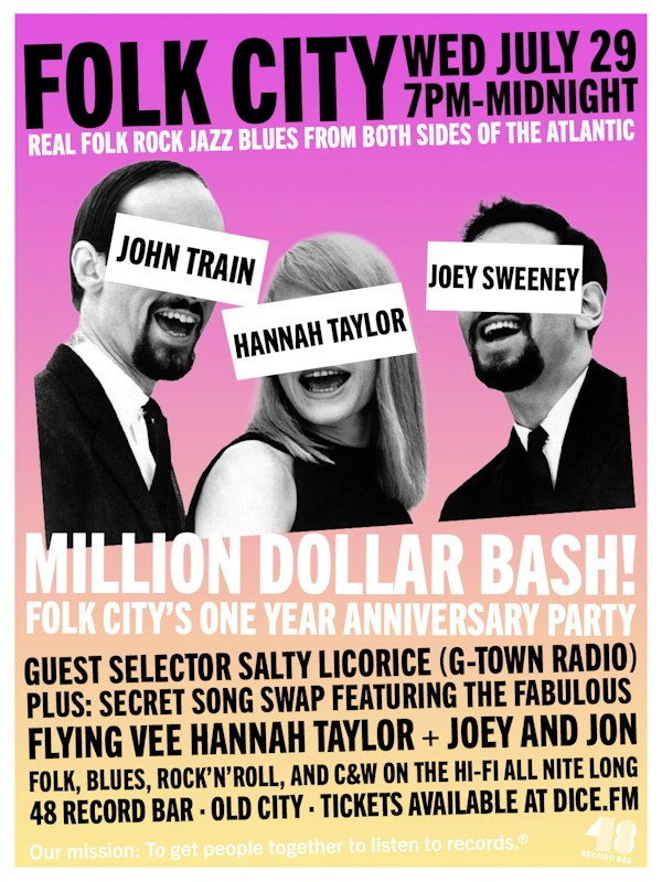 Folk City's One Year Anniversary Million Dollar Bash!