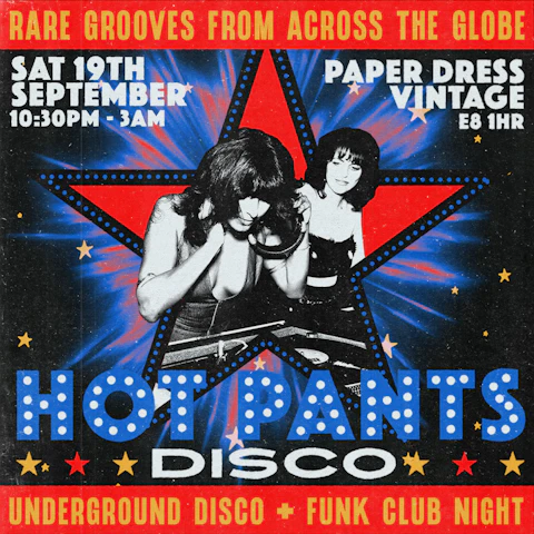 Hot Pants Disco Club Night