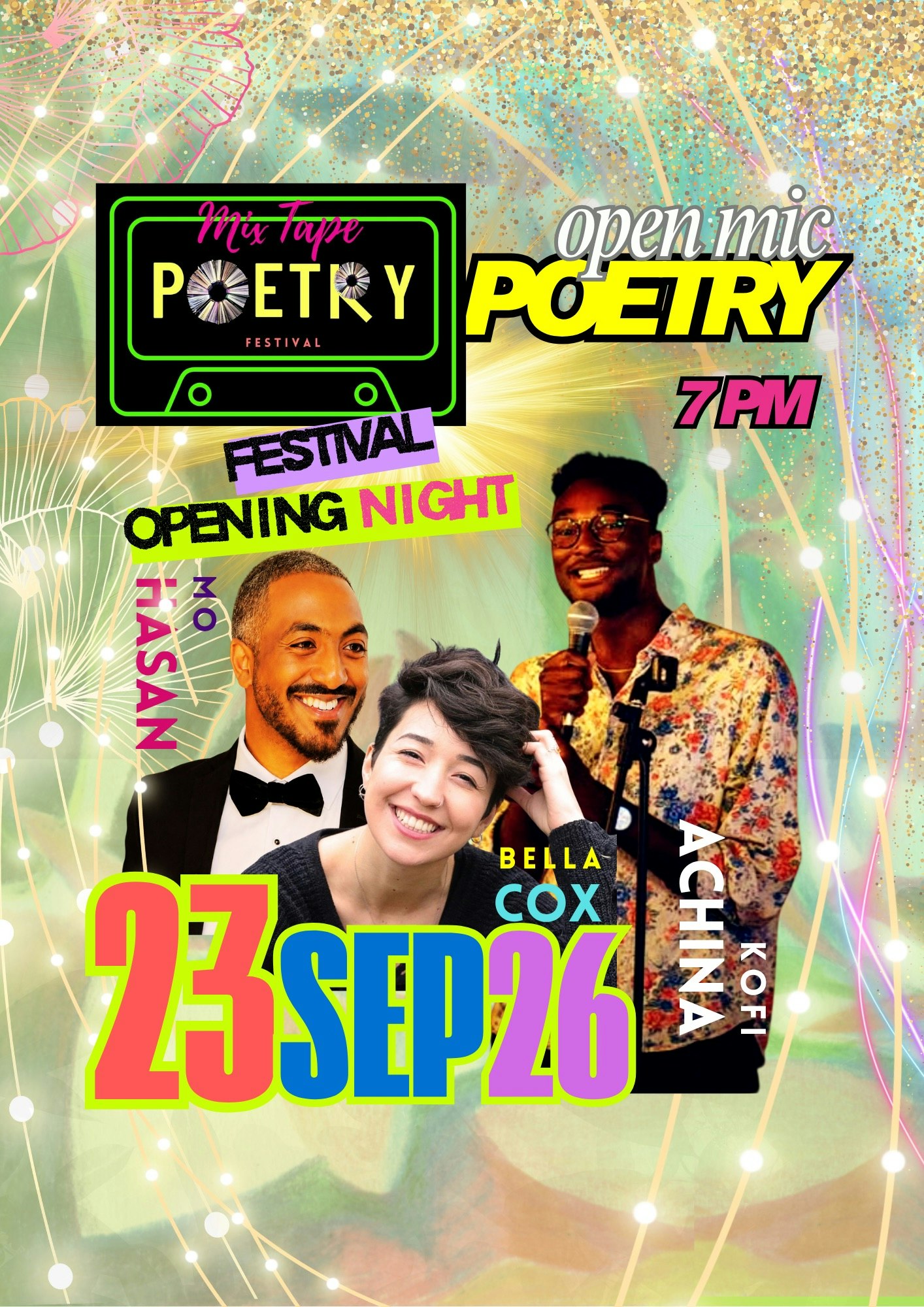 MIXTAPE POETRY FESTIVAL - Opening Night Open Mic at Morocco Bound Wandsworth, London