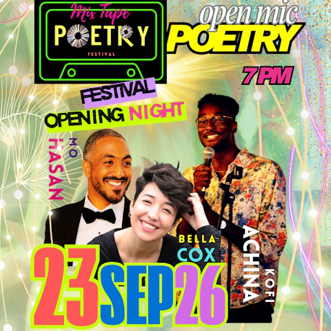MIXTAPE POETRY FESTIVAL - Opening Night Open Mic