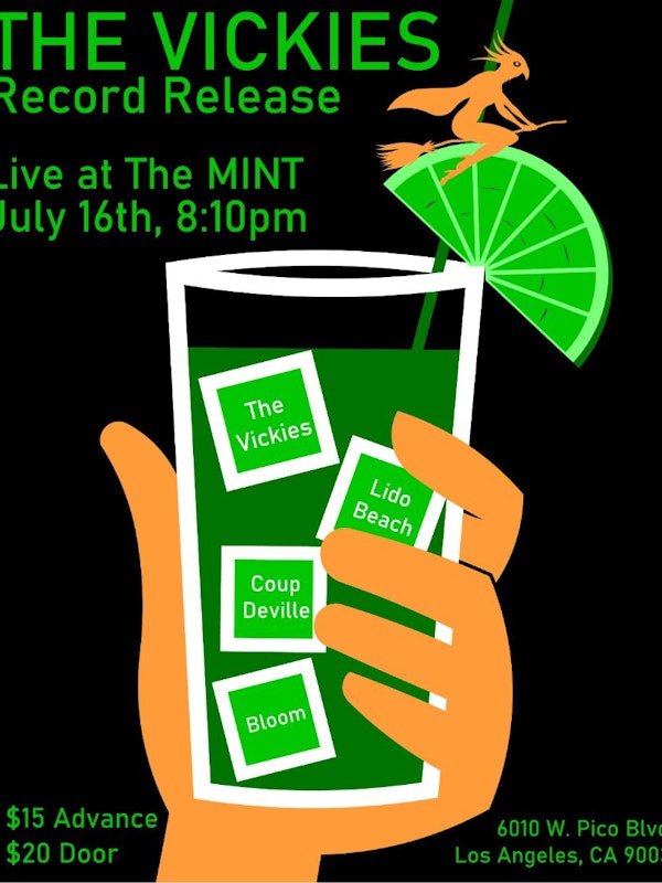 Lido Beach, The Vickies, Coup Deville, Bloom