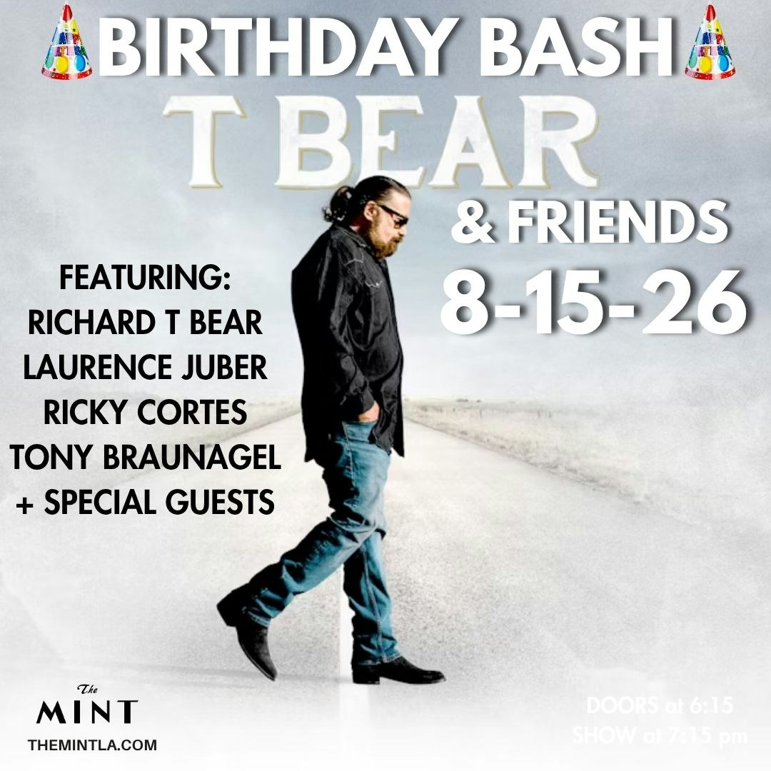 Richard T Bear & Friends - Annual Birthday Bash with Laurence Juber
