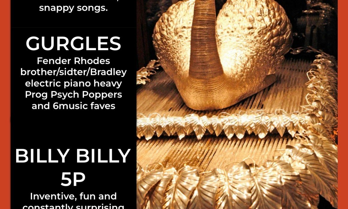The Wind up Birds + Gurgles + Billy Billy 5p