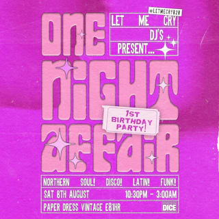 One Night Affair Club Night