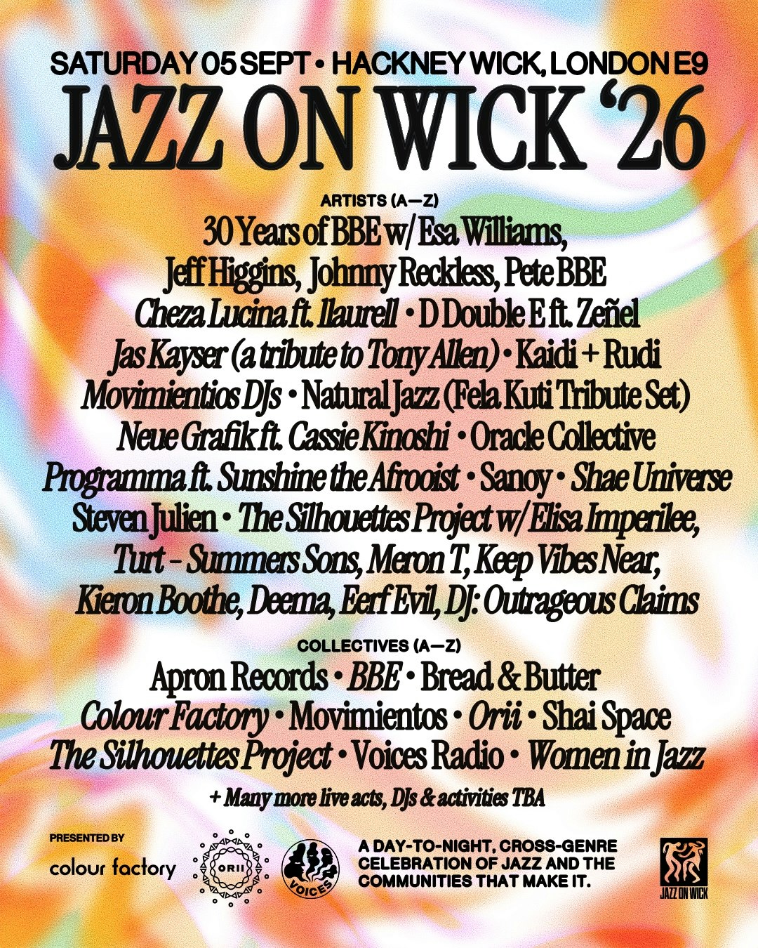 Jazz on Wick 2026 Tickets