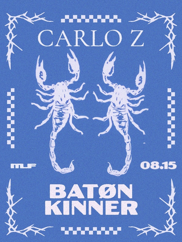 Carlo Z residency night ft. Baton, Kinner