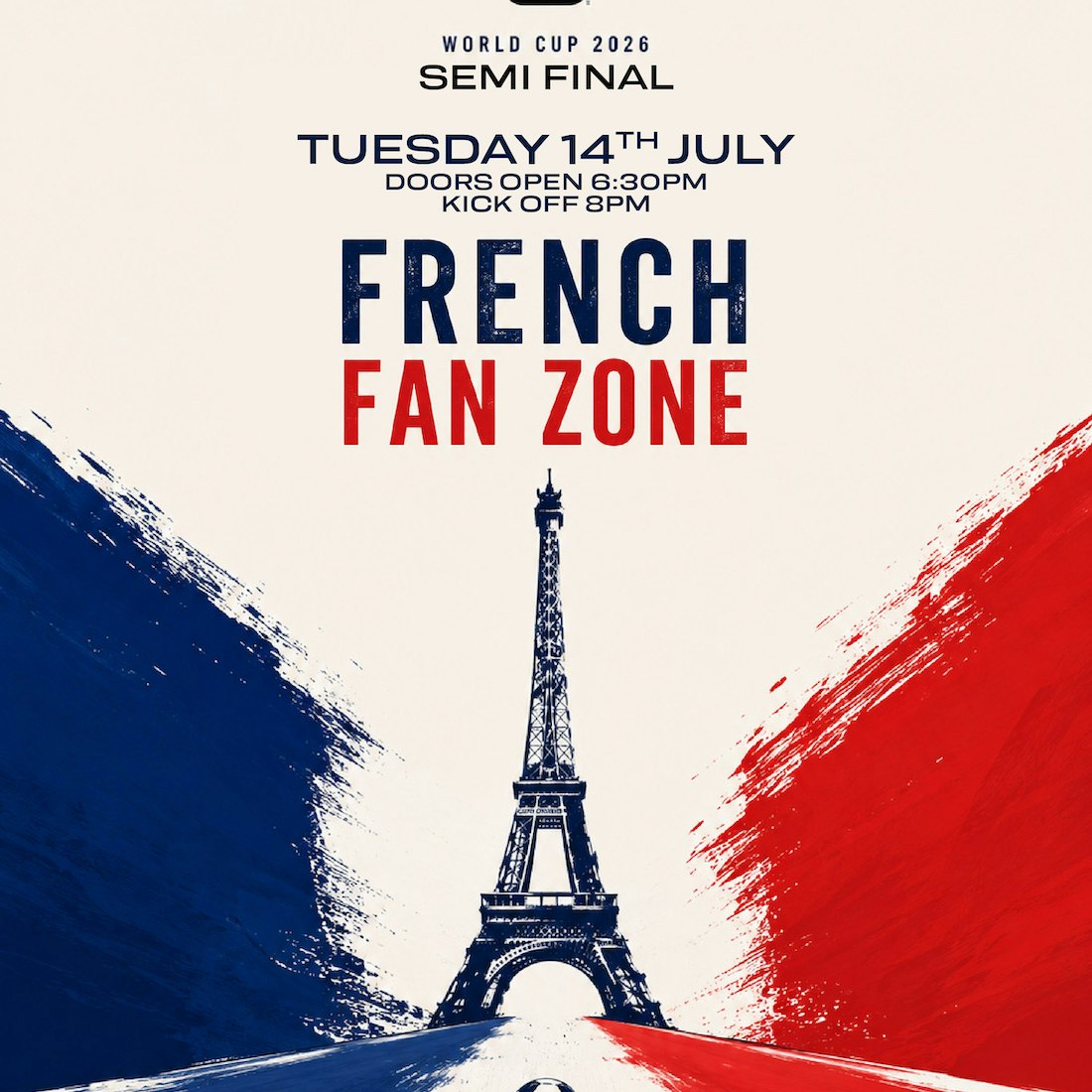 French Fanzone: Semi Final (Big Screen Open Air)
