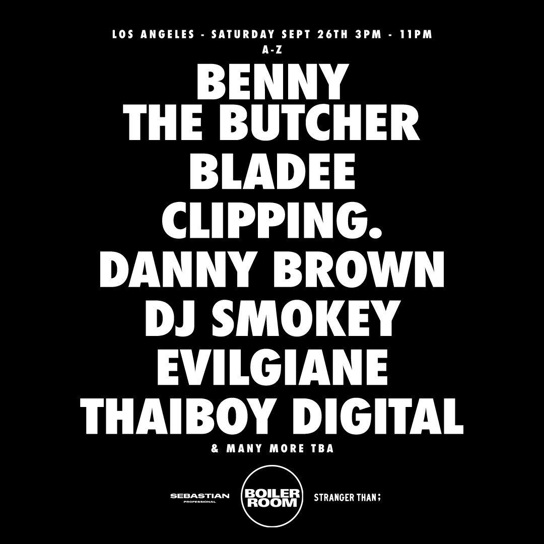 Boiler Room: LA | Saturday
