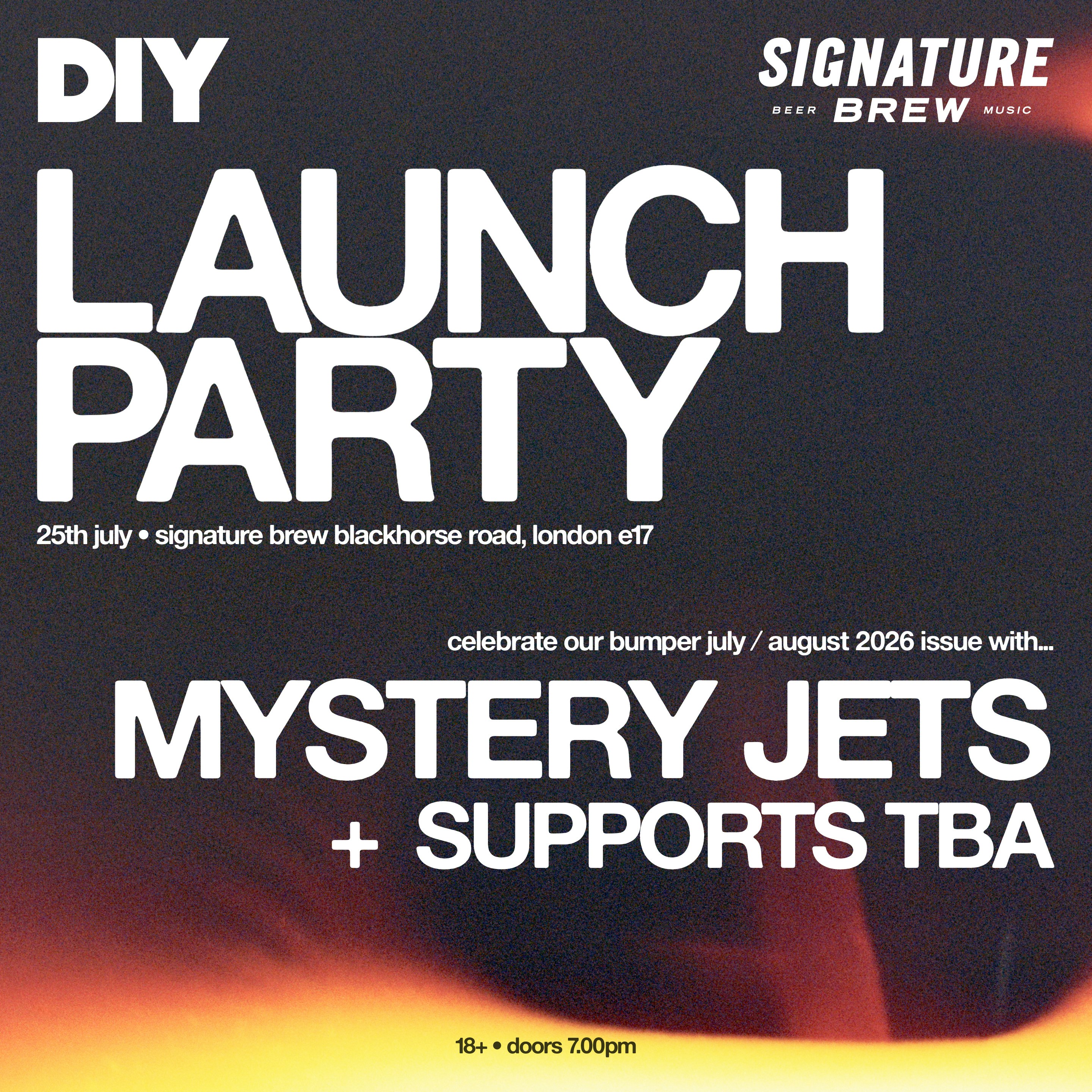 Mystery Jets - DIY Mag Launch Party | London