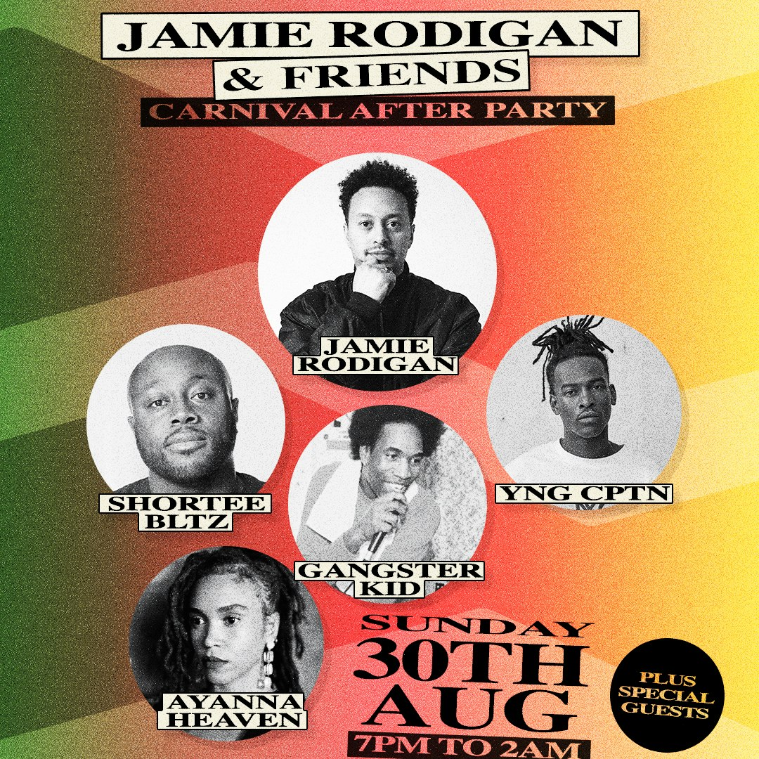 Jamie Rodigan and Friends Carnival After Party