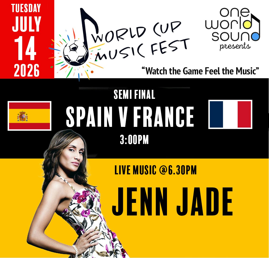 World Cup Music Fest: Jennifer Jade Ledesna - DROM