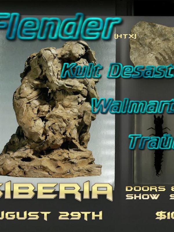 Flender with Kult Desastre, Walmart2, and Traüm
