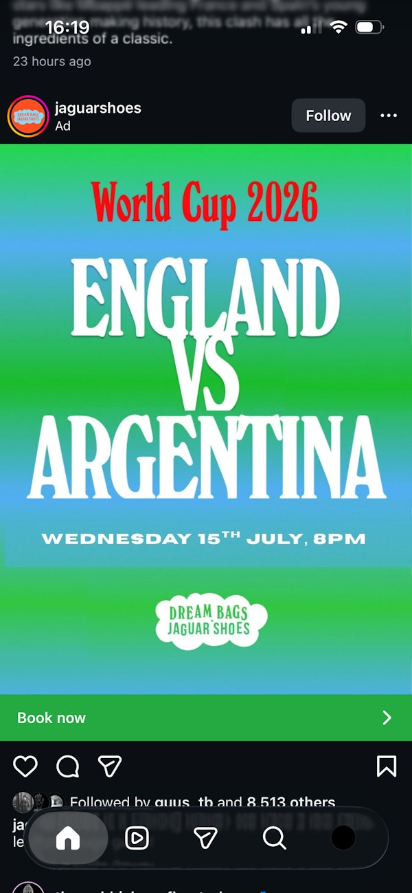 ENGLAND vs ARGENTINA