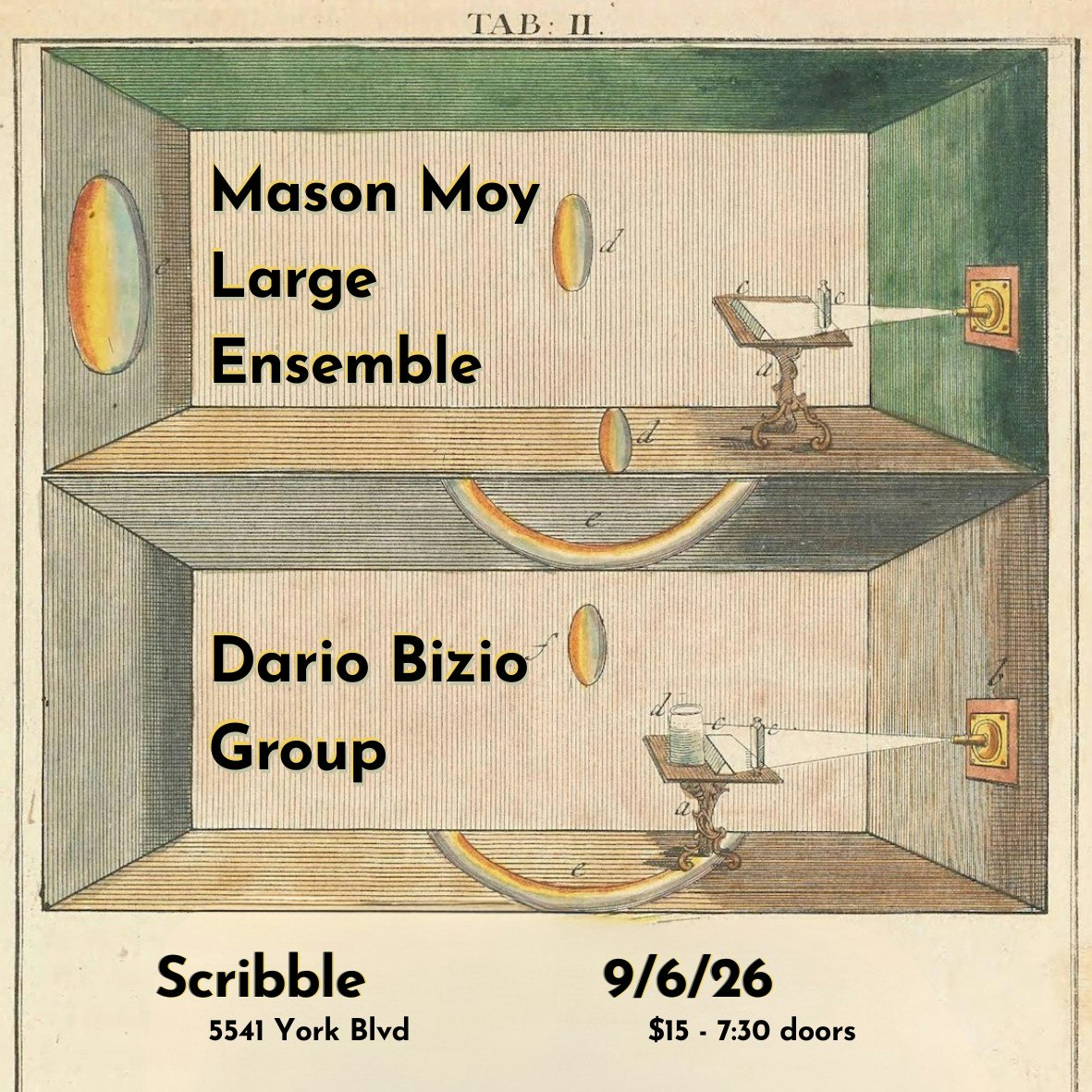 Mason Moy Large Ensemble / Dario Bizio Group