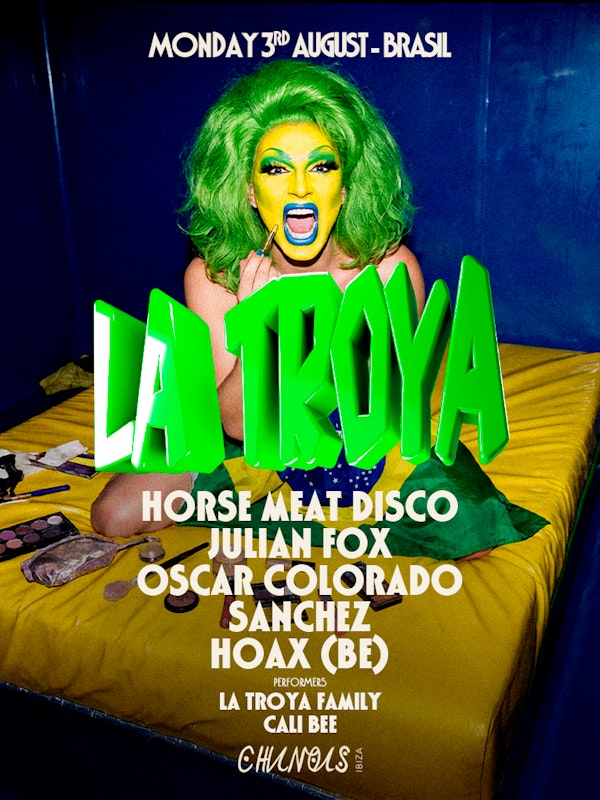 La Troya: Horse Meat Disco, Julian Fox, Oscar Colorado, Sanchez, Hoax (BE)
