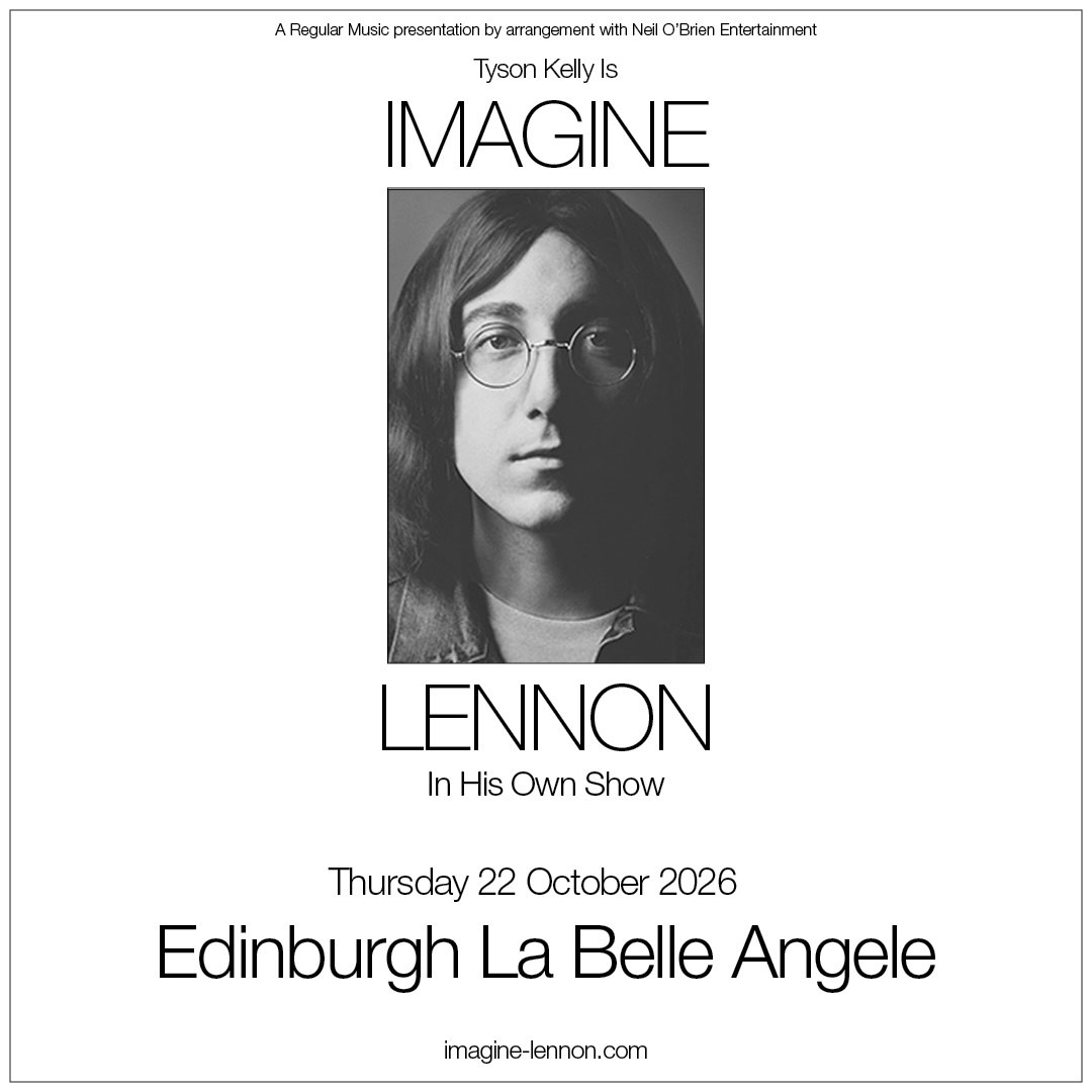 Imagine Lennon at La Belle Angèle, Edinburgh