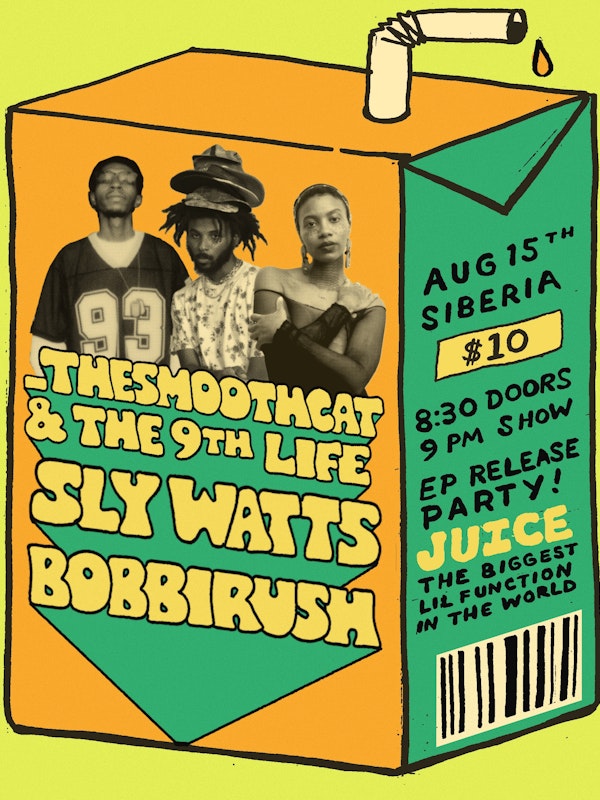 _thesmoothcat with Sly Watts and Bobbirush