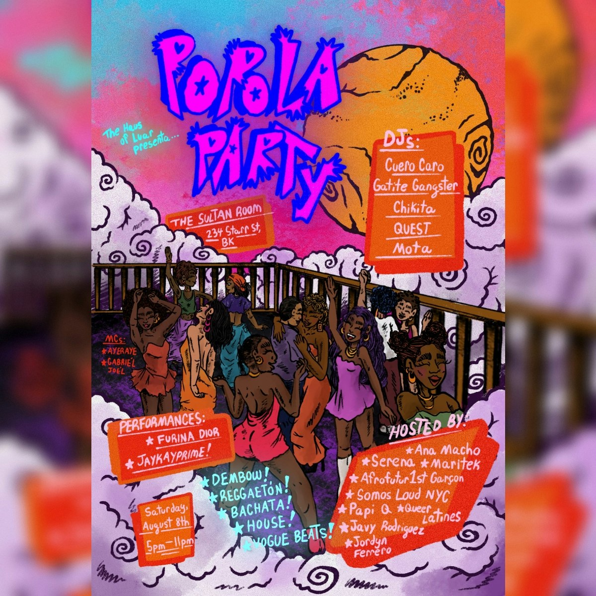 Popola Party - The Sultan Room Rooftop