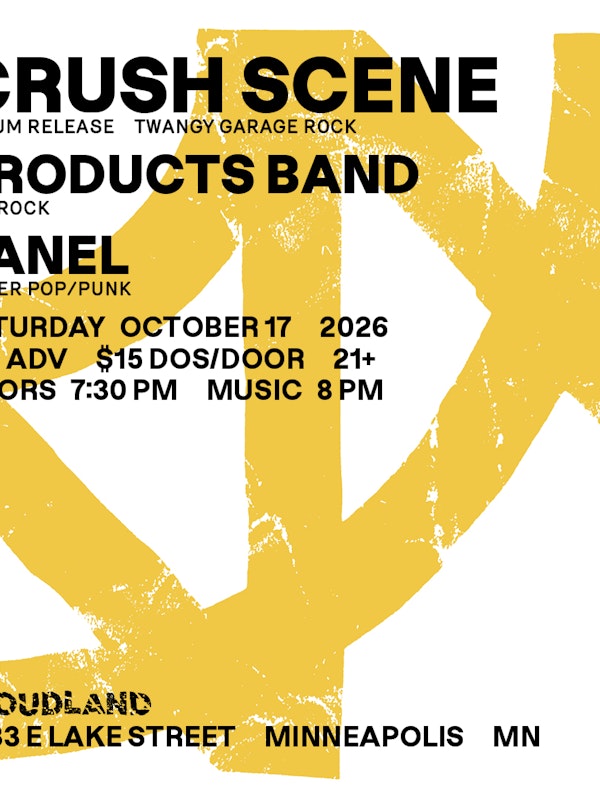 Crush Scene, Products Band, Panel
