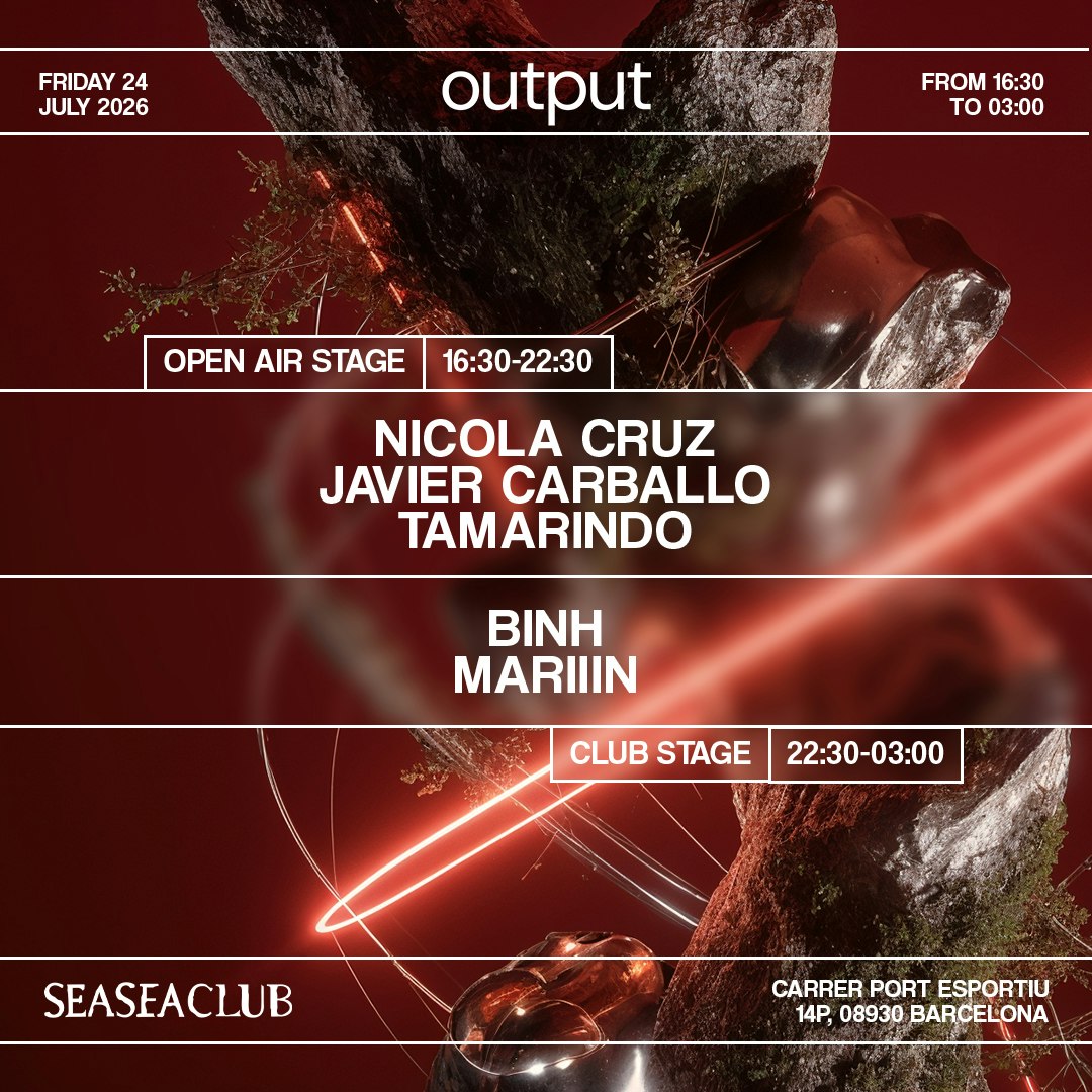 OUTPUT pres. Nicola Cruz + Bihn Tickets | From €22.66 | 24 Jul