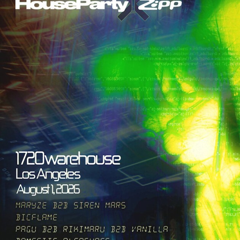 House Party x Zipp