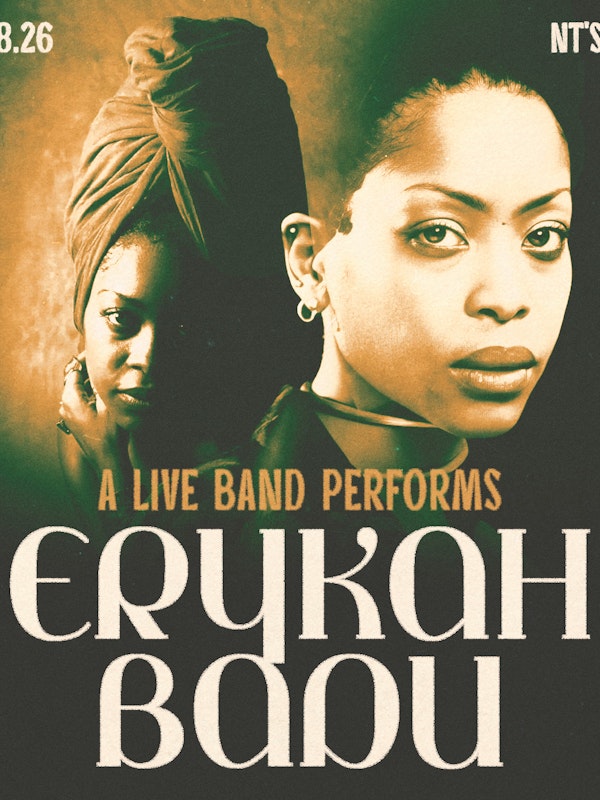 A Live Band Performs Erykah Badu