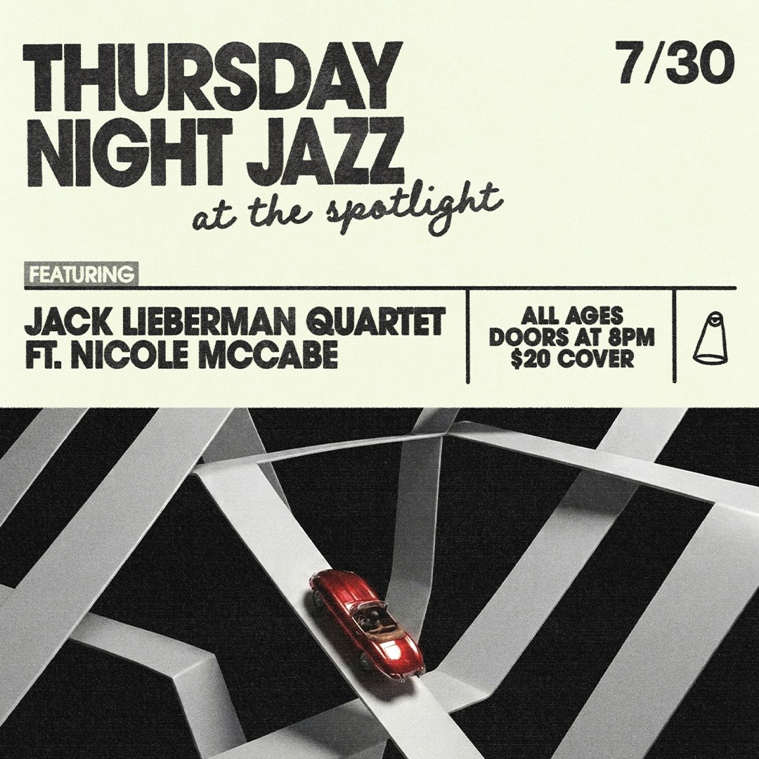 Thursday Night Jazz: Jack Lieberman Quartet feat. Nicole McCabe